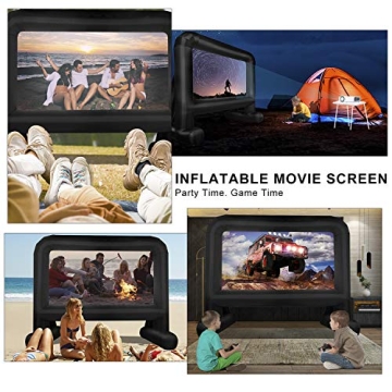 OUTTOY Inflatable Movie Screen - 16FT for Outdoor Fun