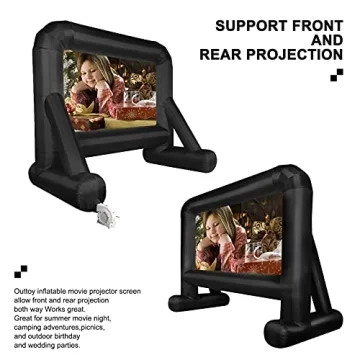 OUTTOY Inflatable Movie Screen - 16FT for Outdoor Fun