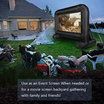 OUTTOY Inflatable Movie Screen - 16FT for Outdoor Fun