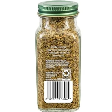 Simply Organic Italian Seasoning Certified Organic Herbs