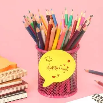 SIMONA Bubble Shape Sticky Notes 8 Color Bright Colorful Sticky Pad 75 Sheets/Pad Self-Sticky Note Pads