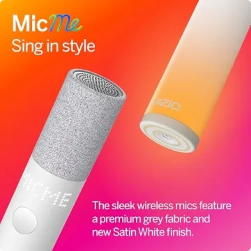VIZIO MicMe Karaoke Soundbar with Wireless Microphones