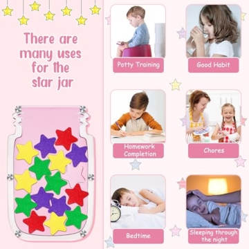 Fiada Magnetic Reward Jar for Kids - Potty Training Tool