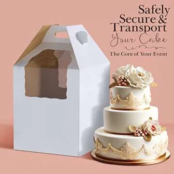Spec101 10pk Cake Carrier - Safe Transportation for Your Cakes