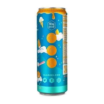 Alani Nu DREAM FLOAT Ice Sugar Free, Low Calorie Energy Drinks | 200mg Caffeine | Antioxidants | Biotin, B Vitamins | Zero Sugar | 15 Calories or Less | 12 Oz Cans | 24 Count