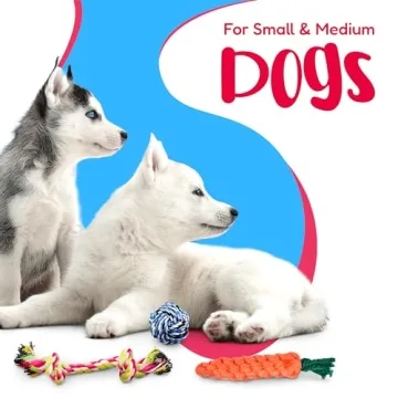 Durable 11-Pack Dog Rope Toy Set for Healthy Playtime