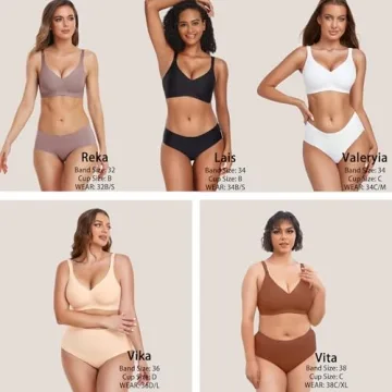 Gailife Smooth Wireless Bras for Comfort and Style