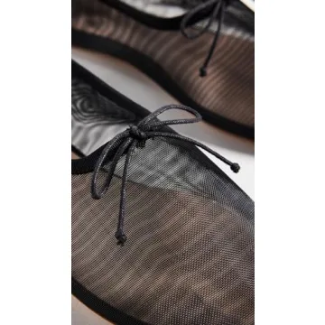 Loeffler Randall Women's Landon Soft Ballet Flats in Black