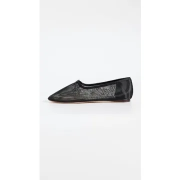 Loeffler Randall Women's Landon Soft Ballet Flats in Black
