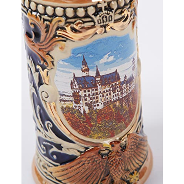 NENBOLEC Beer Stein Mug for Oktoberfest Celebrations