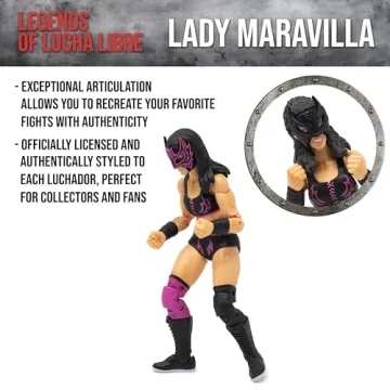 Boss Fight Studio Lady Maravilla Highly Articulated Action Figure