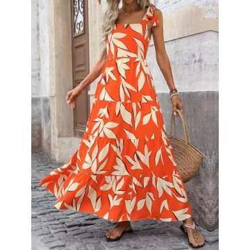 PRETTYGARDEN Floral Maxi Dress for Summer 2025