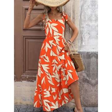 PRETTYGARDEN Floral Maxi Dress for Summer 2025