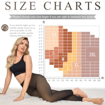 KBVOT Fleece Lined Tights Women Sheer Fake Translucent Winter Thermal Pantyhose Opaque Warm Thick High Waist Leggings(XS-2XL)