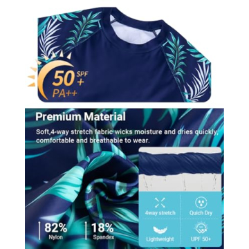 Daci Women Rash Guard Swimsuit UPF 50+ Long Sleeve