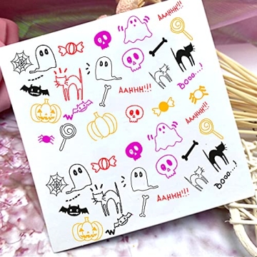 Halloween Cute Creature Clear Stamps for DIY Crafting