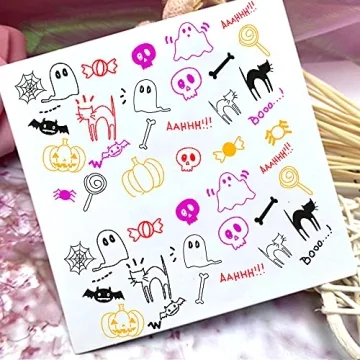 Halloween Cute Creature Clear Stamps for DIY Crafting