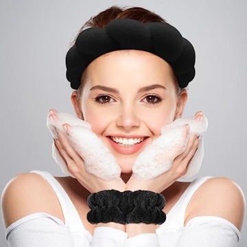Zkptops Spa Headband & Wristband Set - Stylish Hair Accessory