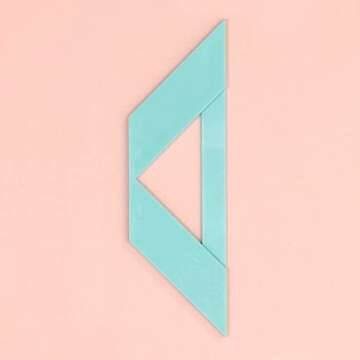 Craftelier - Complete Bookbinding Ruler Kit - Includes L Ruler + T Ruler + Spacing Guide + Corner Cutting Square + Case + Instruction Manual - Turquoise Color