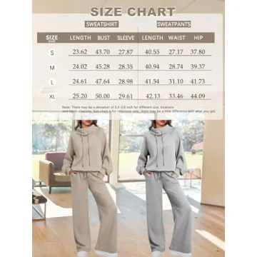 AUTOMET Women’s Cozy Lounge Sets for Stylish Fall Style