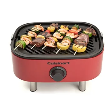 Cuisinart CGG-750 Portable Venture Gas Grill - Red