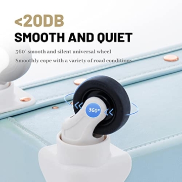 COTRUNKAGE Vintage Blue Luggage Set for Everyone