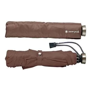Snow Peak Ultralight Travel Umbrella - Compact & Strong