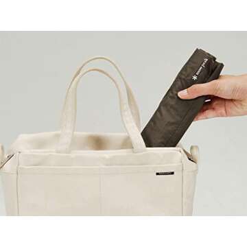 Snow Peak Ultralight Travel Umbrella - Compact & Strong