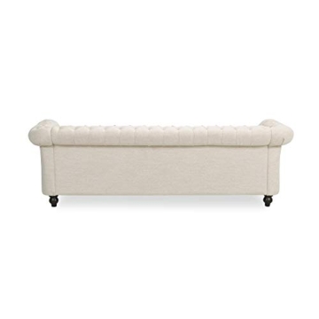 Christopher Knight Home Norma Sofa in Beige and Dark Brown