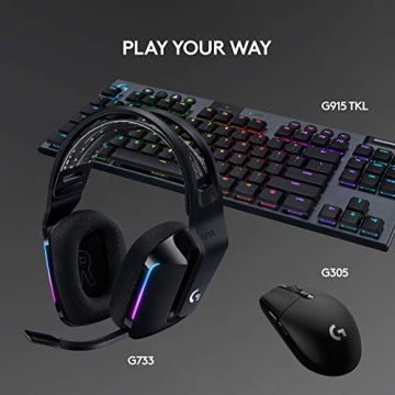 Logitech G733 Wireless Gaming Headset with RGB Lighting