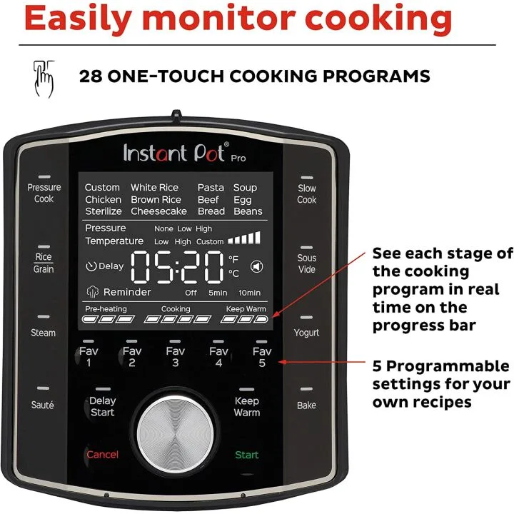 Instant Pot Pro 10-in-1 Cooker - Versatile Kitchen Tool