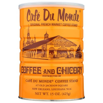 Cafe Du Monde Coffee Chicory, Rich Flavor in 15 oz Can