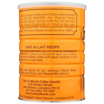 Cafe Du Monde Coffee Chicory, Rich Flavor in 15 oz Can