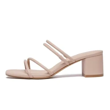 Athlefit Chunky Heels Sandals for Stylish Comfort