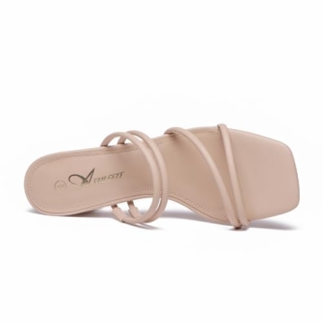 Athlefit Chunky Heels Sandals for Stylish Comfort