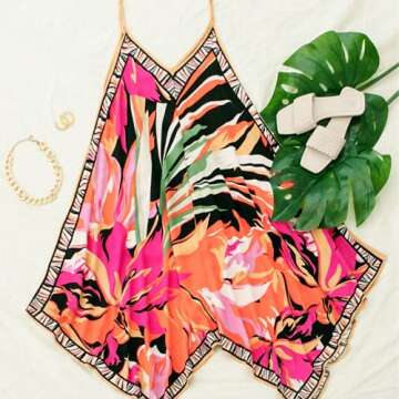 Flying Tomato Bohemian Maxi Beach Dress for Summer Fun