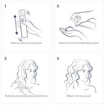 Dove STYLE+care Curls Defining Mousse, Soft Hold 7 oz