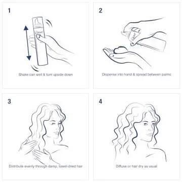 Dove STYLE+care Curls Defining Mousse, Soft Hold 7 oz