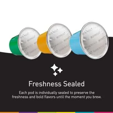 Bestpresso Coffee for Nespresso Original Machine 120 Aluminum pods Certified Genuine Espresso Lungo Blend (High Intensity) Pods Compatible with Nespresso Original 60 Days Satisfaction Guarantee