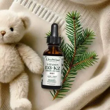 Vitamin D3 K2 Liquid Drops for Infants - Optimal Health