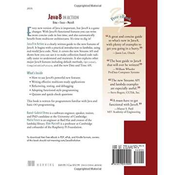 Java 8 in Action: Lambdas, Streams, and functional-style programming