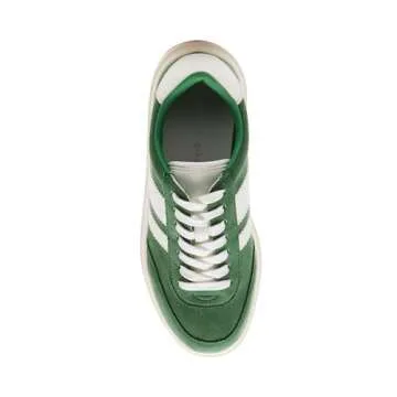 Madden Girl Women's Navida Sneaker, Green/White, 8