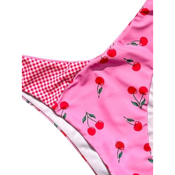 Chic MakeMeChic Women's 2 Piece Printed Swimsuit Set