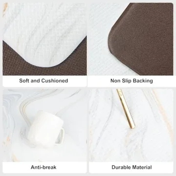 Colorful Star Kitchen Mats Set - Waterproof and Cushioned