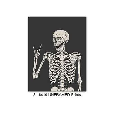 Skeleton Wall Art - Gothic Decor for Every Occasion