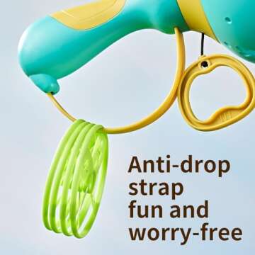 Ivtivfu Outdoor Flying Disc Launcher Toy, Outdoor Toys for Kids Ages 4-8, Fun Toys for Ages 5-7 Girls Boys, Creative Birthday Easter for Children