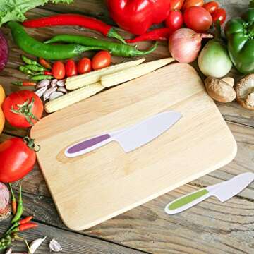 MeiMeiDa Kids Safe Knife Set for Young Chefs