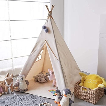 Avrsol Kids Teepee Tent - Indoor Foldable Fun