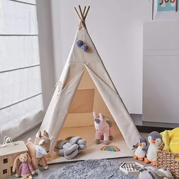 Avrsol Kids Teepee Tent - Indoor Foldable Fun