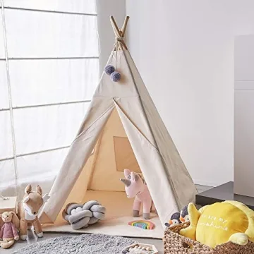 Avrsol Kids Teepee Tent - Indoor Foldable Fun